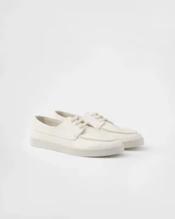 Hombre Prada MOCASINES^Zapatos De Piel Con Cordones