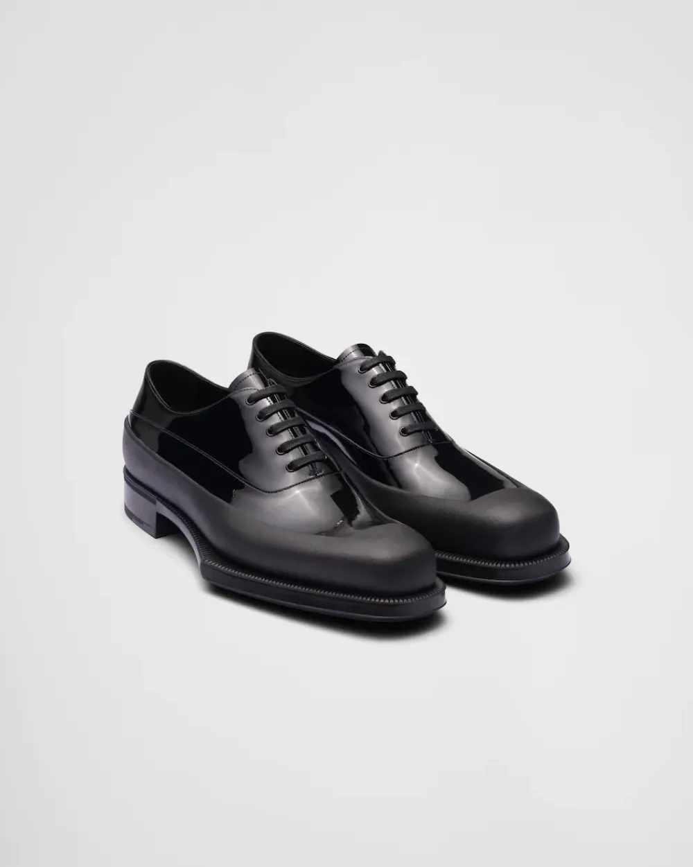 Hombre Prada ZAPATOS CON CORDONES^Zapatos Derby De Charol