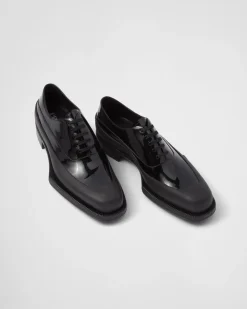 Hombre Prada ZAPATOS CON CORDONES^Zapatos Derby De Charol