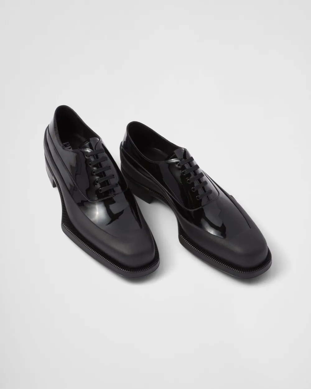 Hombre Prada ZAPATOS CON CORDONES^Zapatos Derby De Charol