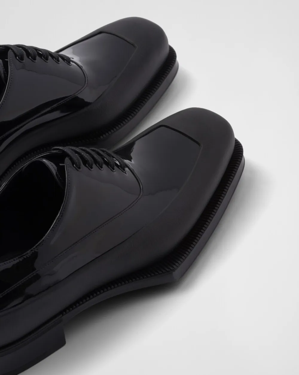 Hombre Prada ZAPATOS CON CORDONES^Zapatos Derby De Charol