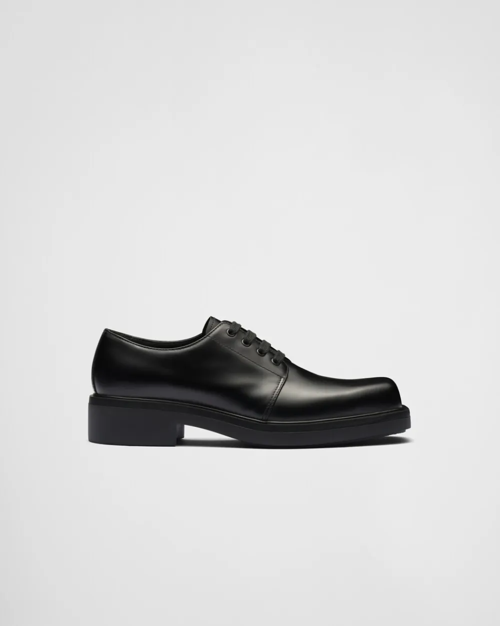 Hombre Prada ZAPATOS CON CORDONES^Zapatos Derby De Piel Cepillada