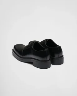 Hombre Prada ZAPATOS CON CORDONES^Zapatos Derby De Piel Cepillada