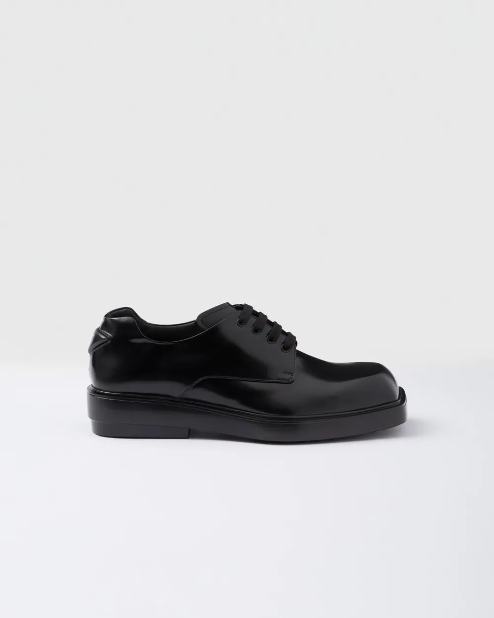 Hombre Prada ZAPATOS CON CORDONES^Zapatos Derby De Piel Cepillada