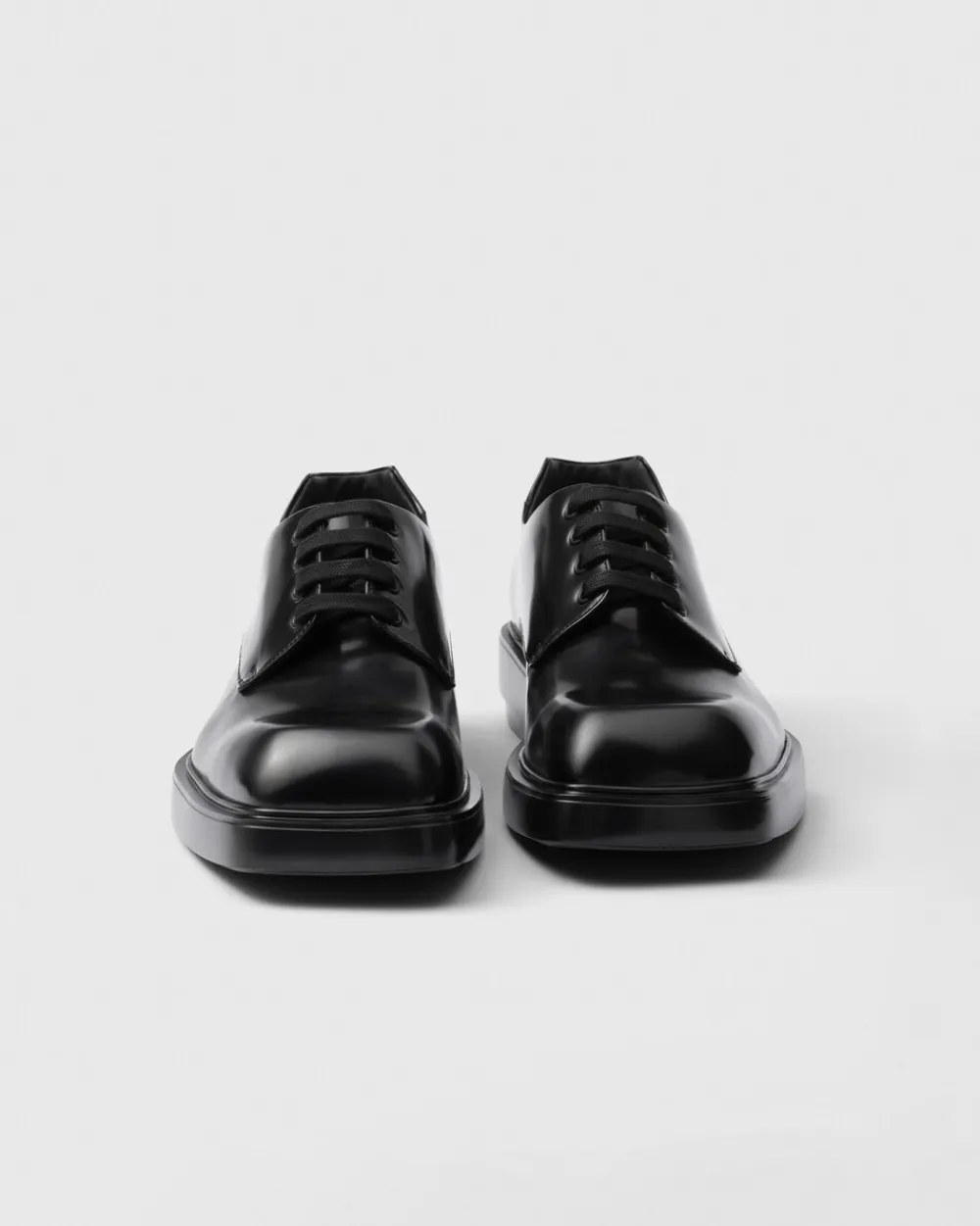 Hombre Prada ZAPATOS CON CORDONES^Zapatos Derby De Piel Cepillada
