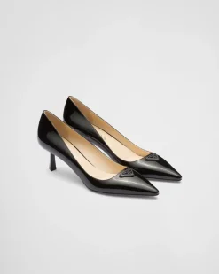 Mujer Prada ZAPATOS DE SALÓN Y BAILARINAS^Zapatos De Salón De Charol