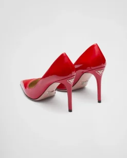 Mujer Prada ZAPATOS DE SALÓN Y BAILARINAS^Zapatos De Salón De Charol