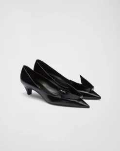 Mujer Prada ZAPATOS DE SALÓN Y BAILARINAS^Zapatos De Salón De Piel Cepillada