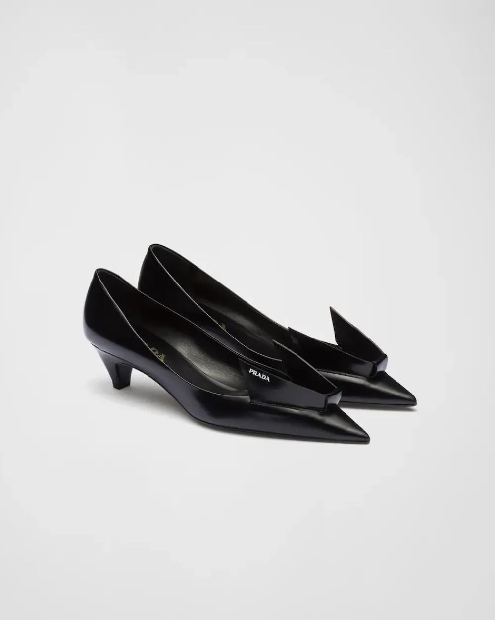 Mujer Prada ZAPATOS DE SALÓN Y BAILARINAS^Zapatos De Salón De Piel Cepillada