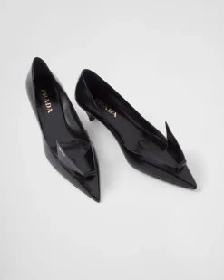 Mujer Prada ZAPATOS DE SALÓN Y BAILARINAS^Zapatos De Salón De Piel Cepillada