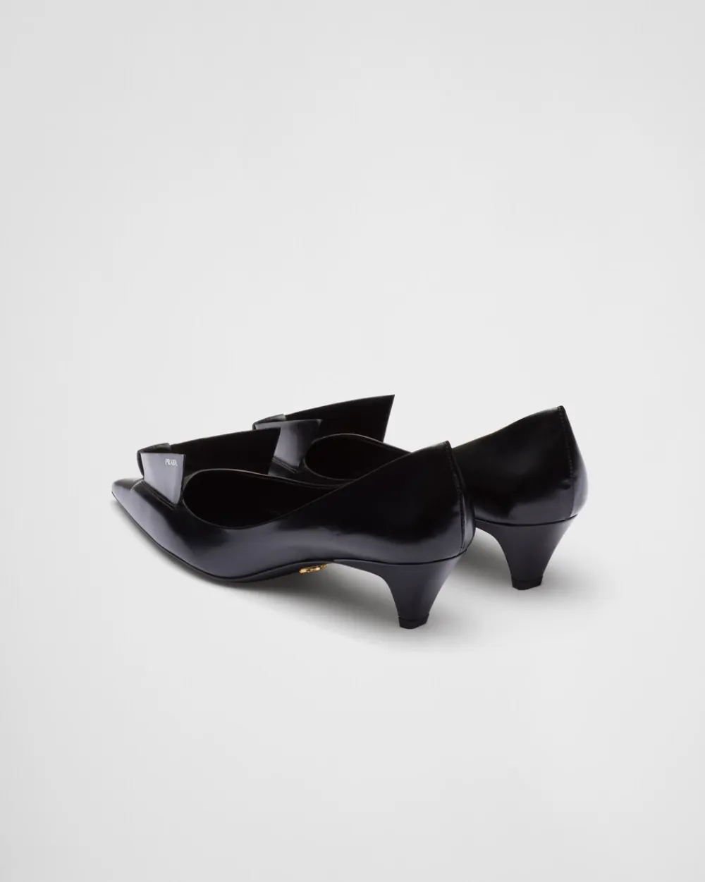 Mujer Prada ZAPATOS DE SALÓN Y BAILARINAS^Zapatos De Salón De Piel Cepillada