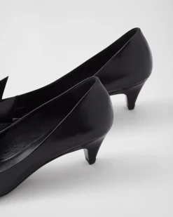 Mujer Prada ZAPATOS DE SALÓN Y BAILARINAS^Zapatos De Salón De Piel Cepillada