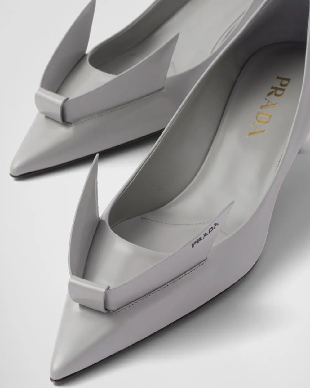Mujer Prada ZAPATOS DE SALÓN Y BAILARINAS^Zapatos De Salón De Piel Cepillada