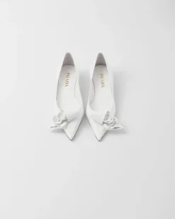 Mujer Prada ZAPATOS DE SALÓN Y BAILARINAS^Zapatos De Salón De Piel Cepillada