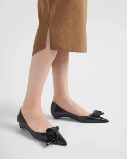 Mujer Prada ZAPATOS DE SALÓN Y BAILARINAS^Zapatos De Salón De Piel Cepillada
