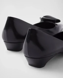 Mujer Prada ZAPATOS DE SALÓN Y BAILARINAS^Zapatos De Salón De Piel Cepillada