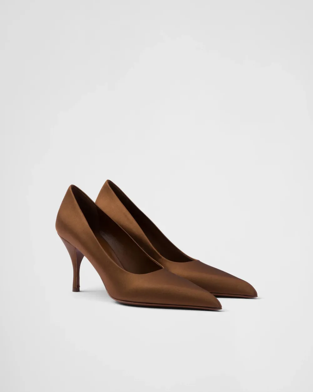 Mujer Prada ZAPATOS DE SALÓN Y BAILARINAS^Zapatos De Salón De Satén