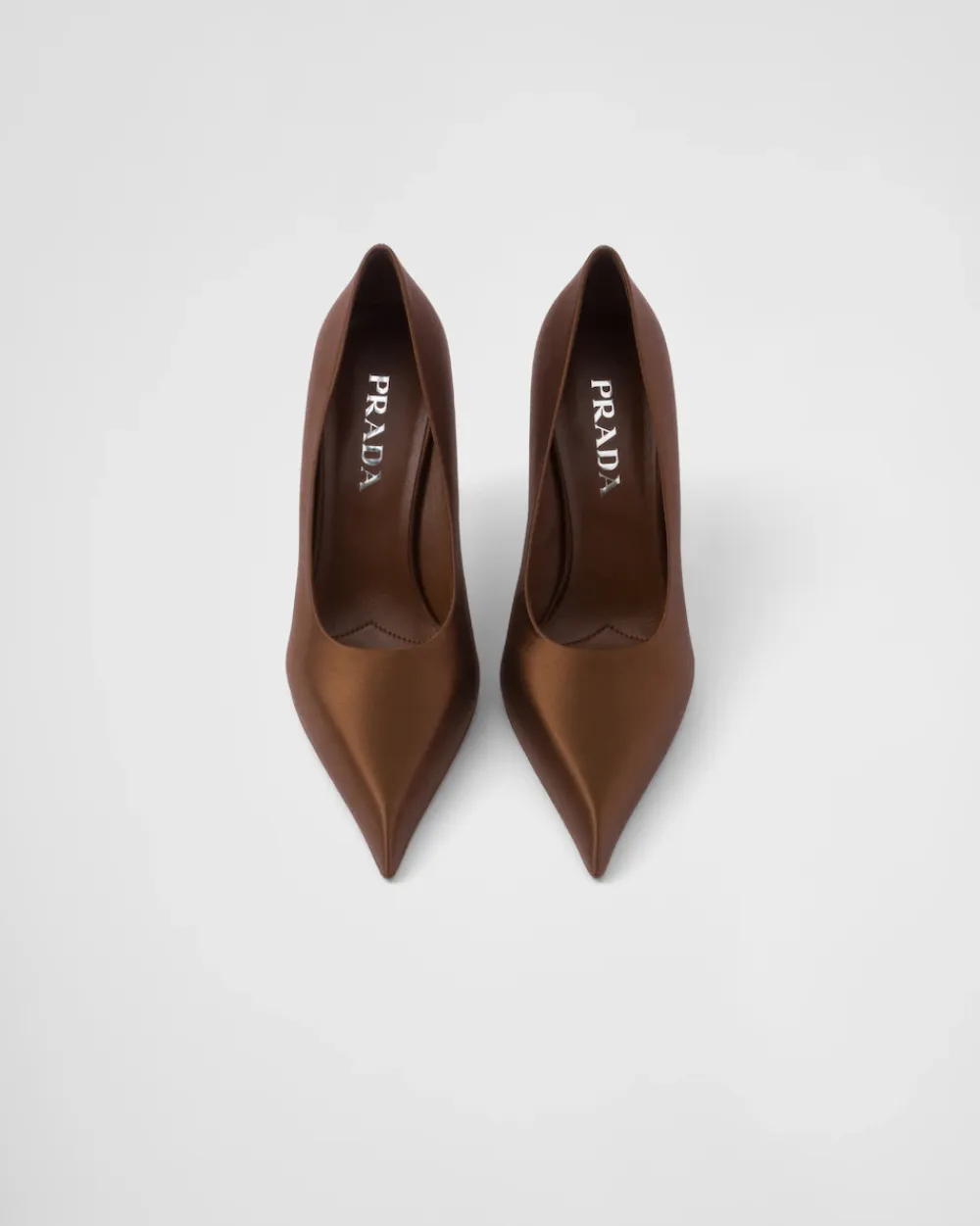 Mujer Prada ZAPATOS DE SALÓN Y BAILARINAS^Zapatos De Salón De Satén