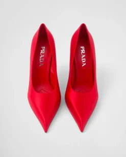 Mujer Prada ZAPATOS DE SALÓN Y BAILARINAS^Zapatos De Salón De Satén