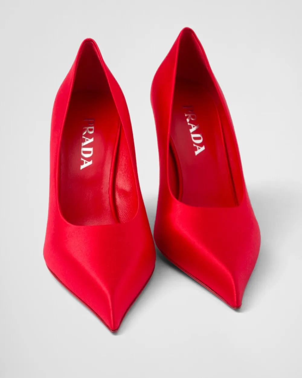 Mujer Prada ZAPATOS DE SALÓN Y BAILARINAS^Zapatos De Salón De Satén