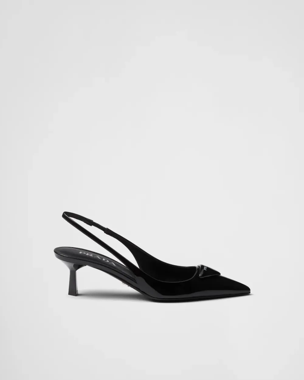 Mujer Prada ZAPATOS DE SALÓN Y BAILARINAS^Zapatos De Salón Destalonados De Charol