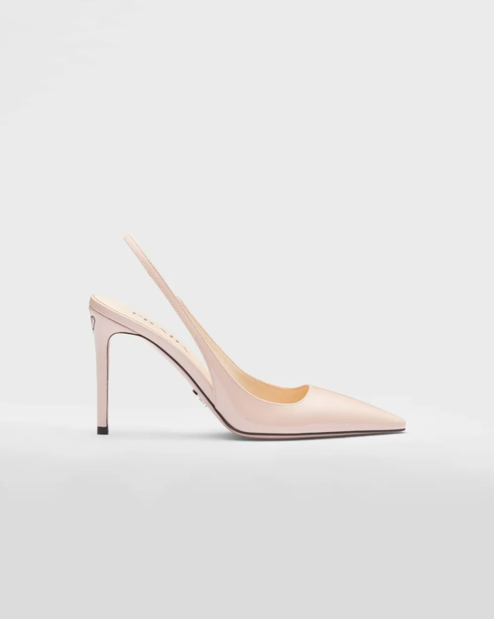 Mujer Prada ZAPATOS DE SALÓN Y BAILARINAS^Zapatos De Salón Destalonados De Charol