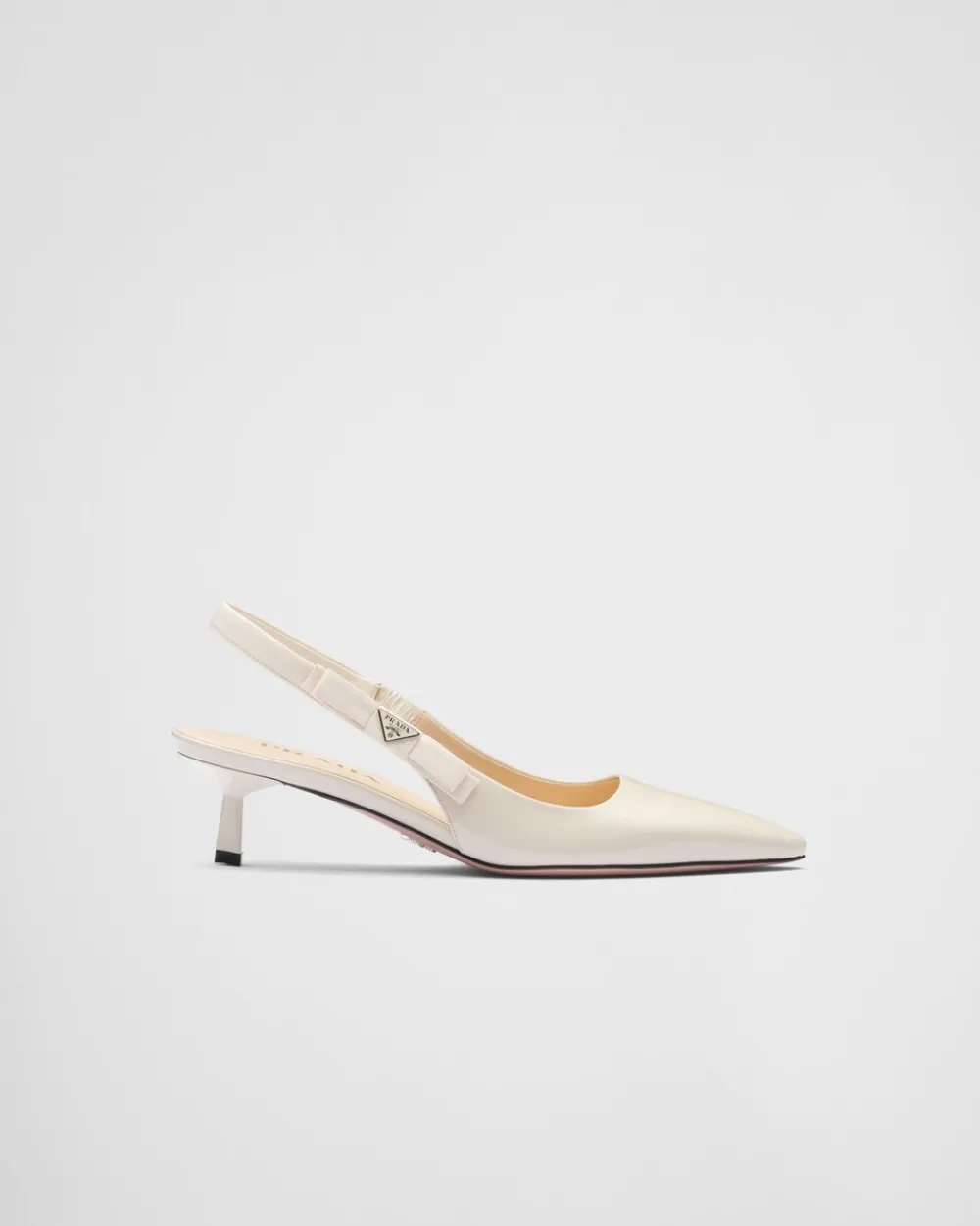 Mujer Prada ZAPATOS DE SALÓN Y BAILARINAS^Zapatos De Salón Destalonados De Charol