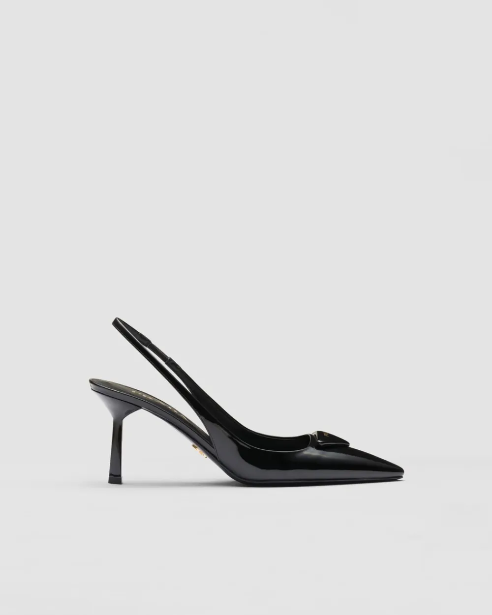 Mujer Prada ZAPATOS DE SALÓN Y BAILARINAS^Zapatos De Salón Destalonados De Charol