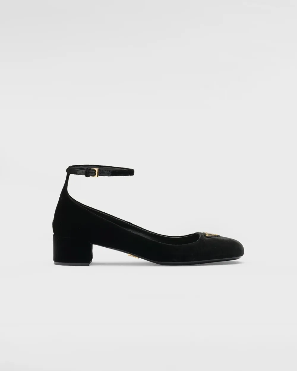 Mujer Prada ZAPATOS DE SALÓN Y BAILARINAS^Zapatos De Salón De Terciopelo