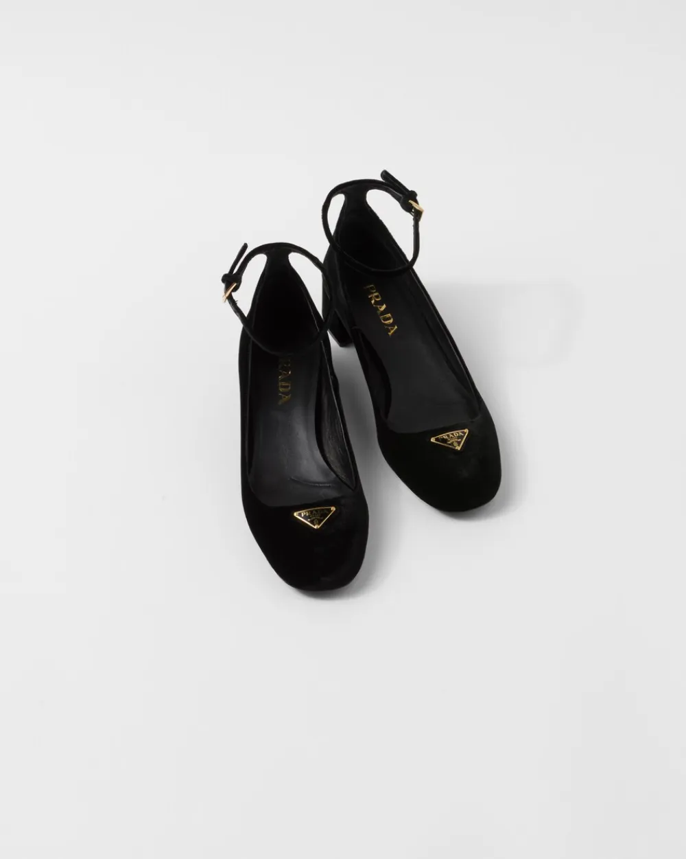 Mujer Prada ZAPATOS DE SALÓN Y BAILARINAS^Zapatos De Salón De Terciopelo