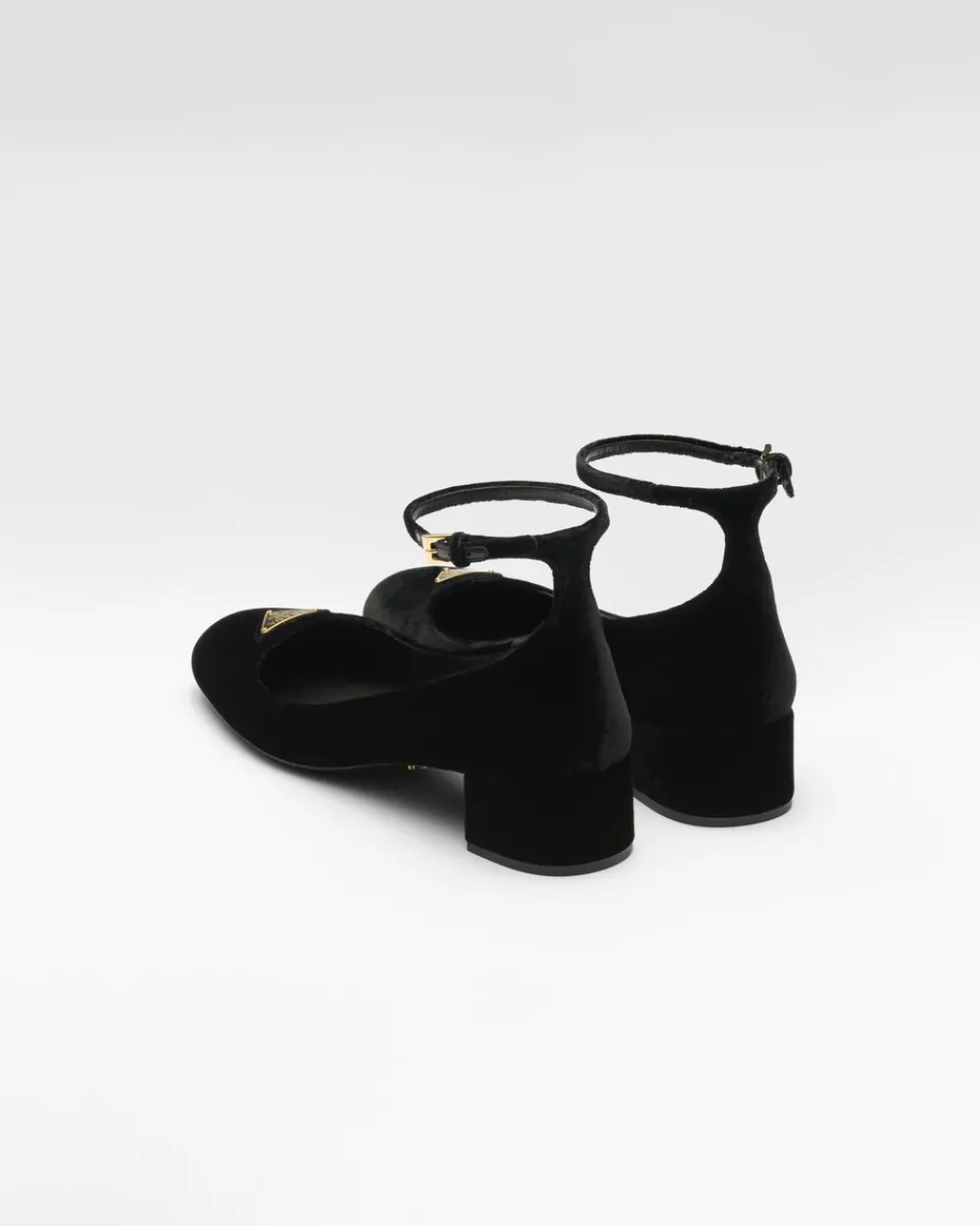Mujer Prada ZAPATOS DE SALÓN Y BAILARINAS^Zapatos De Salón De Terciopelo