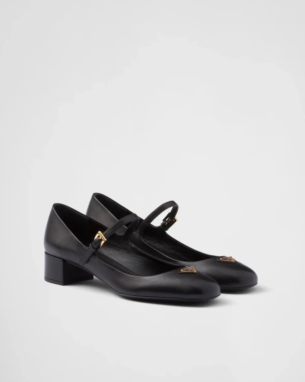 Mujer Prada ZAPATOS DE SALÓN Y BAILARINAS^Zapatos De Salón Mary Jane De Napa