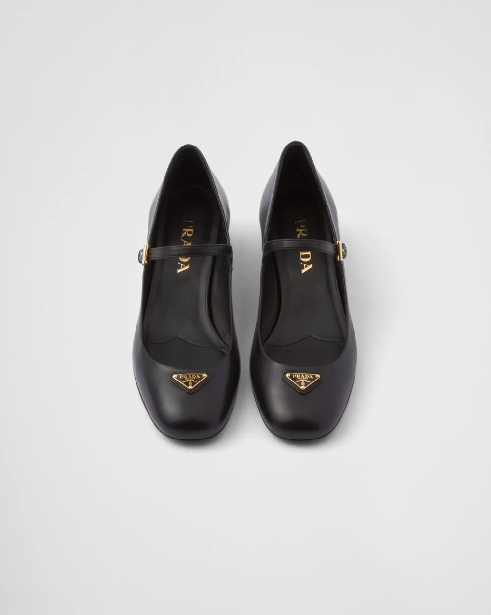 Mujer Prada ZAPATOS DE SALÓN Y BAILARINAS^Zapatos De Salón Mary Jane De Napa
