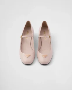 Mujer Prada ZAPATOS DE SALÓN Y BAILARINAS^Zapatos De Salón Mary Jane De Napa