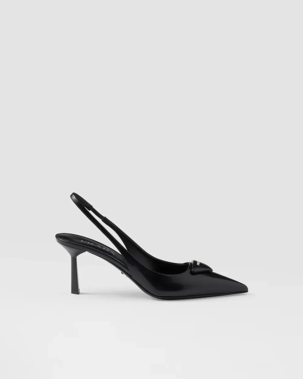Mujer Prada ZAPATOS DE SALÓN Y BAILARINAS^Zapatos De Salón Slingbacks En Piel Cepillada