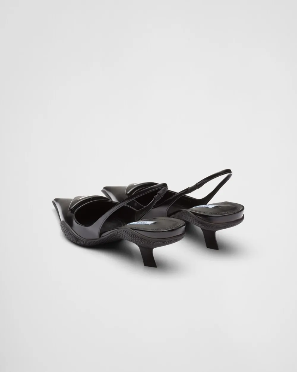 Mujer Prada ZAPATOS DE SALÓN Y BAILARINAS^Zapatos De Salón Slingbacks En Piel Cepillada
