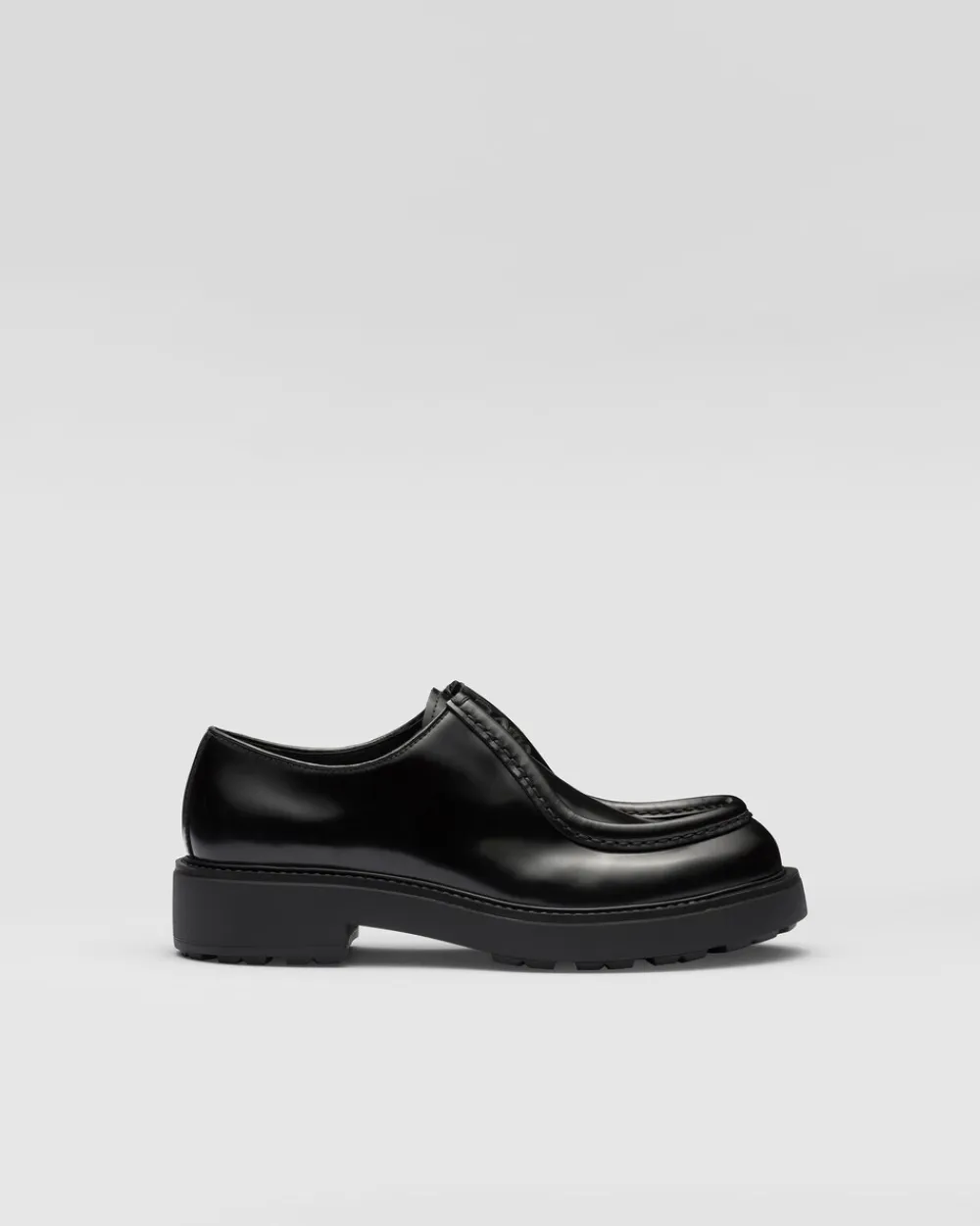 Hombre Prada ZAPATOS CON CORDONES^Zapatos Diapason Con Cordones De Piel Mate Y Cepillada