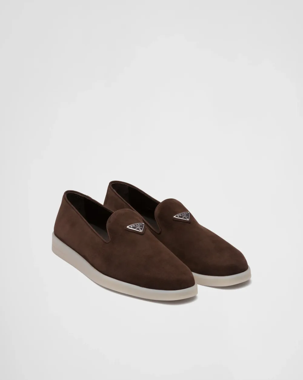 Hombre Prada MOCASINES^Zapatos Sin Cordón De Ante