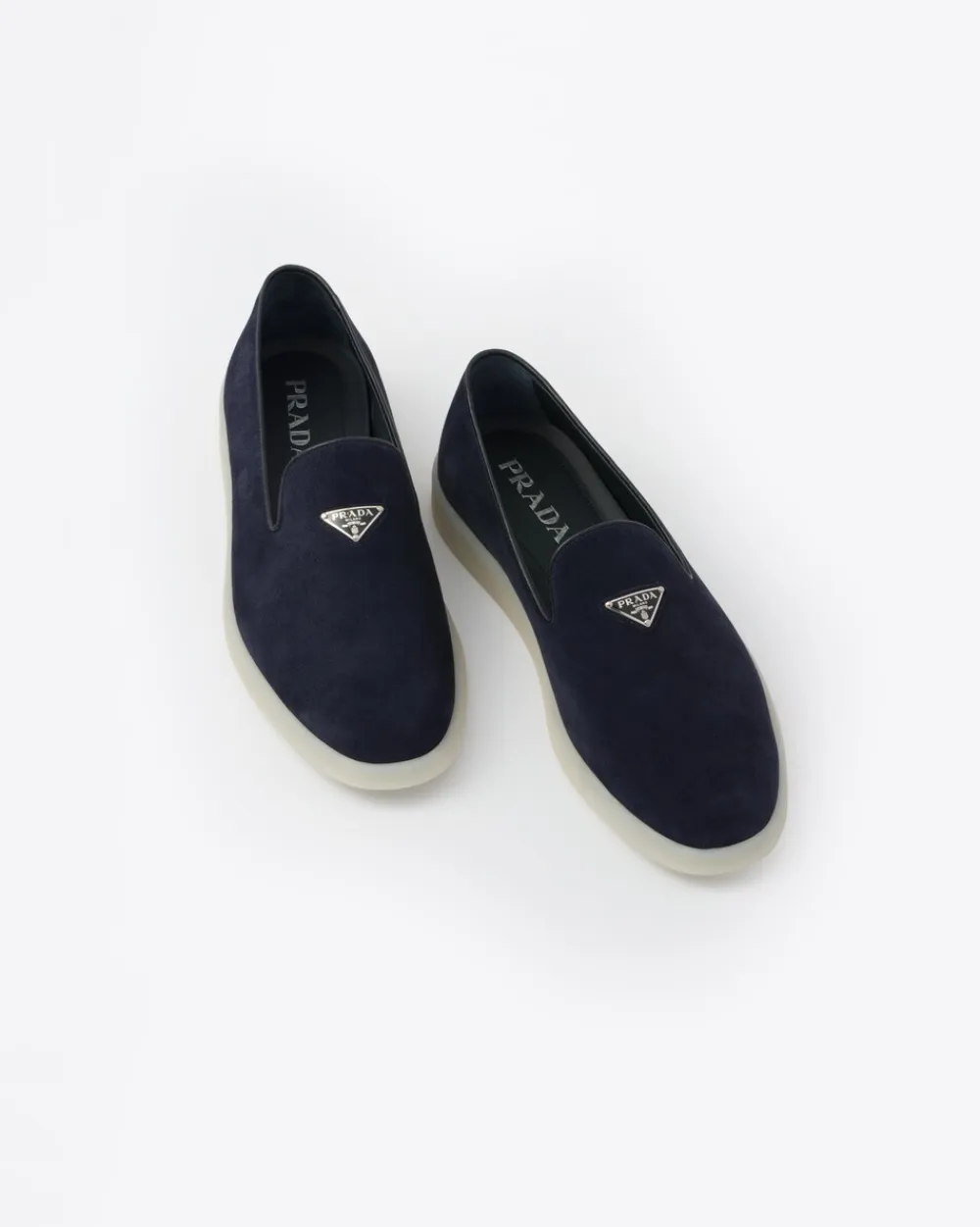 Hombre Prada MOCASINES^Zapatos Sin Cordón De Ante