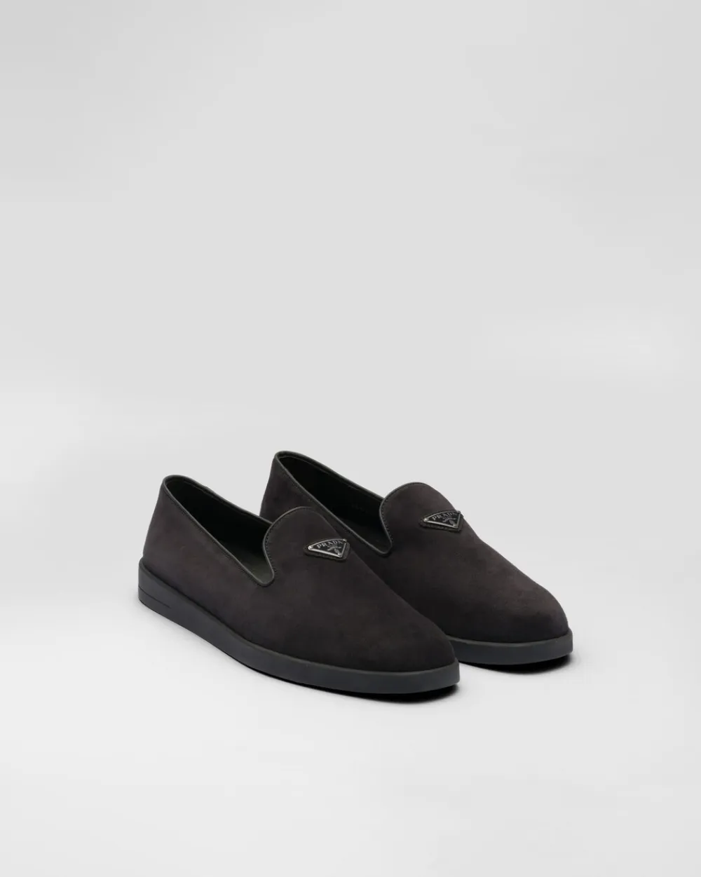 Hombre Prada MOCASINES^Zapatos Sin Cordón De Ante