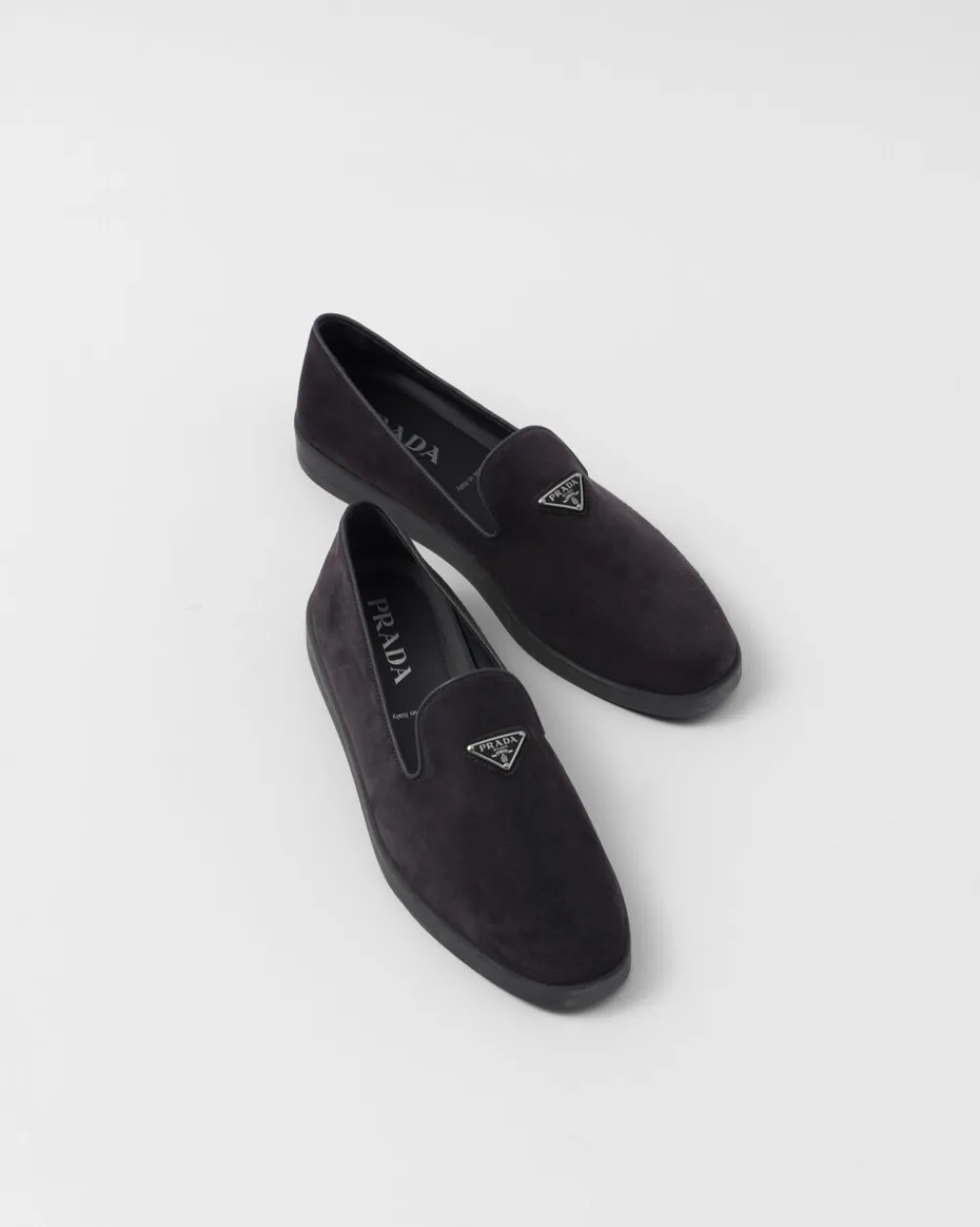Hombre Prada MOCASINES^Zapatos Sin Cordón De Ante