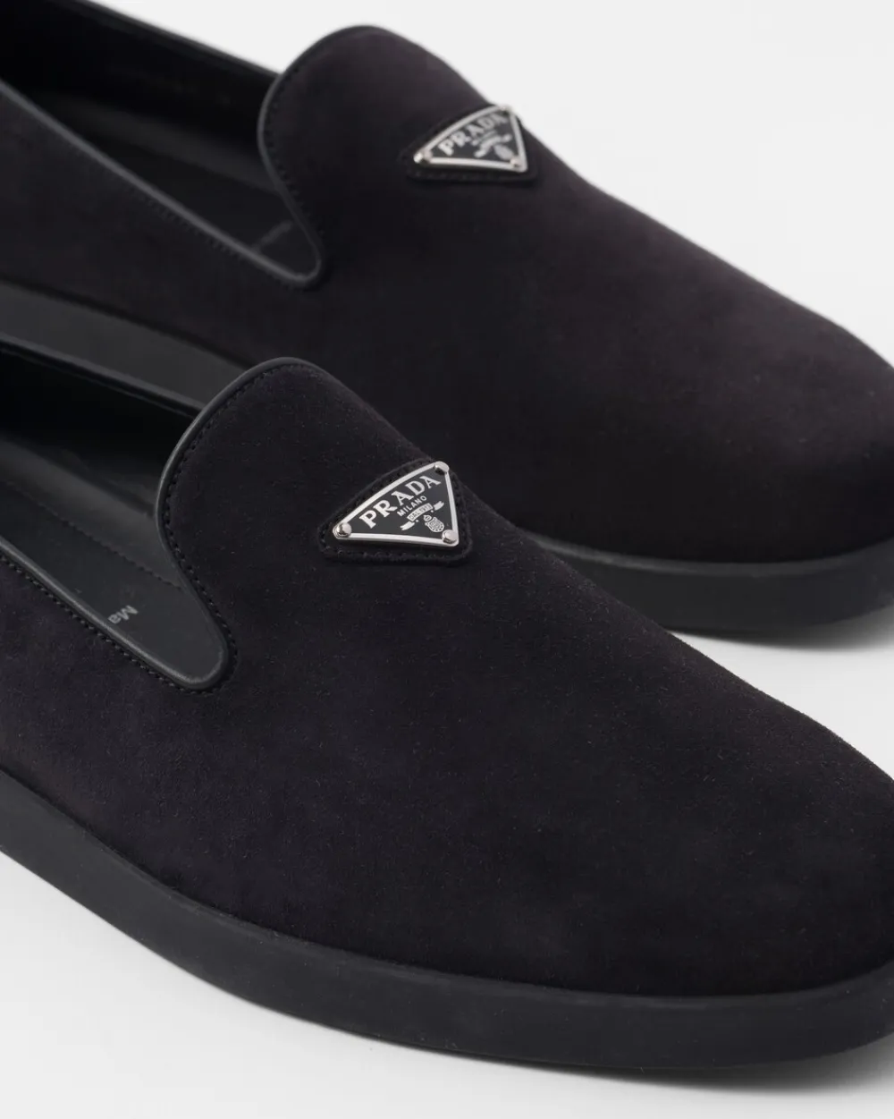 Hombre Prada MOCASINES^Zapatos Sin Cordón De Ante