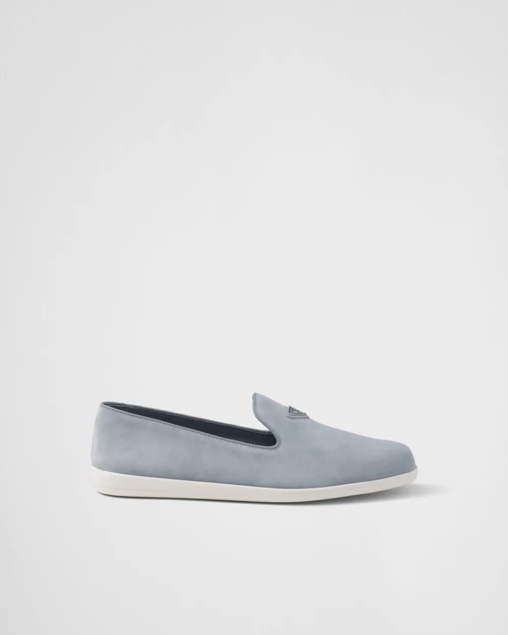 Hombre Prada MOCASINES^Zapatos Sin Cordones De Ante De Becerro