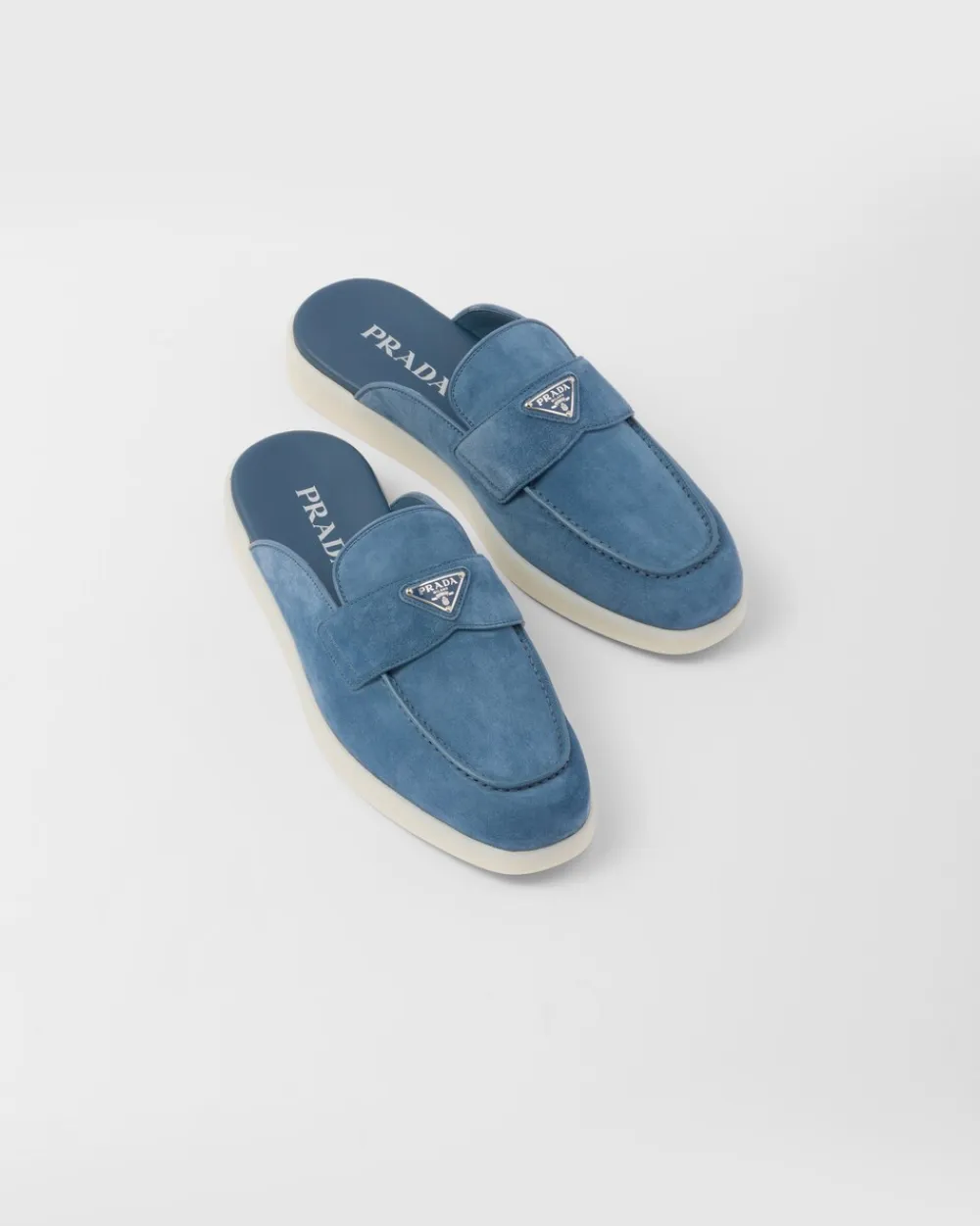 Hombre Prada MOCASINES|SANDALIAS^Zuecos De Ante