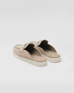Hombre Prada SANDALIAS|MOCASINES^Zuecos De Ante