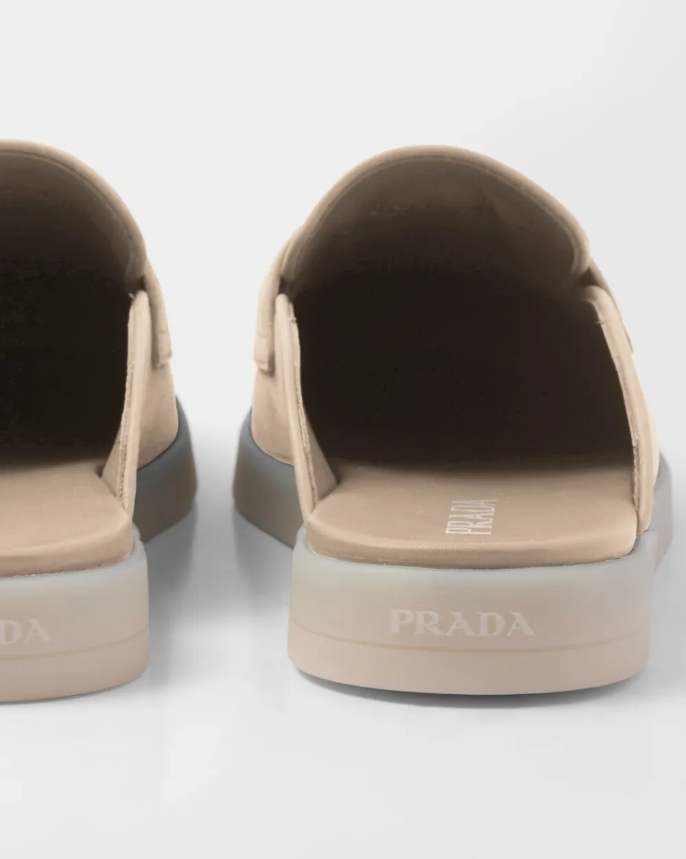 Hombre Prada SANDALIAS|MOCASINES^Zuecos De Ante