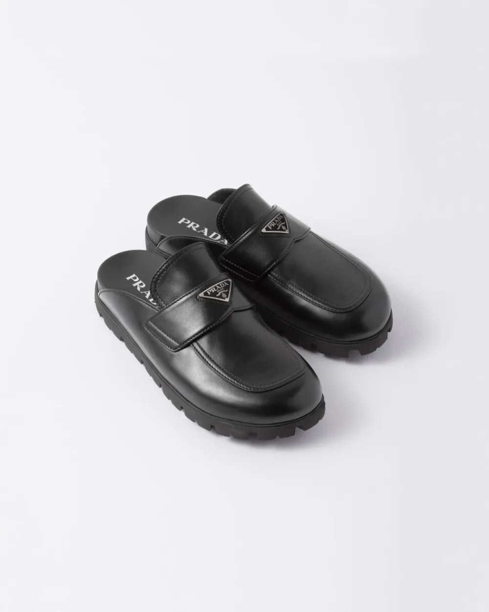 Hombre Prada SANDALIAS^Zuecos De Piel